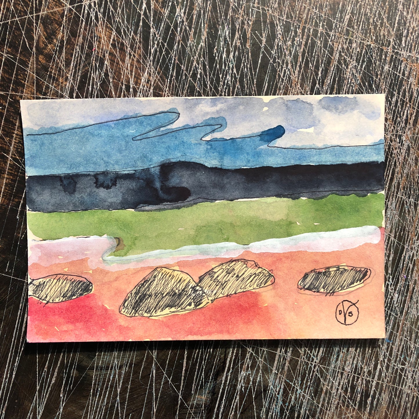 Green Banks (6 x 4")